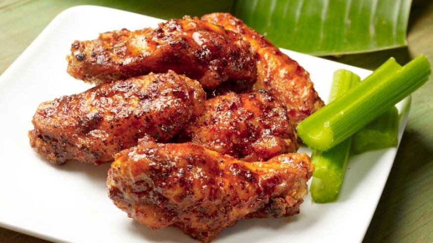 BAKED PICKAPEPPA BUFFALO-STYLE WINGS
